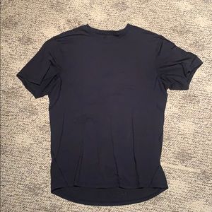 Navy blue lulu lemon shirt